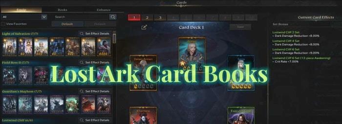 Lost Ark Card Books Guide